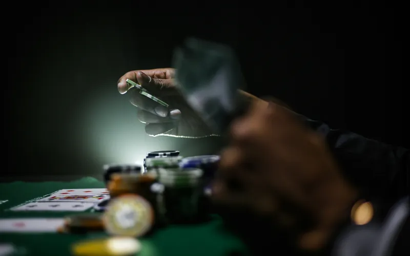 Next Up Poker card-room scene